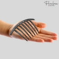 thumbnail image 5 of Parcelona French Twist 7 Teeth Large Celluloid Side Hair Combs for Women(2 Pcs), 5 of 33