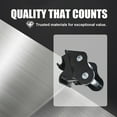thumbnail image 6 of Mechanical Quick Coupler for Mini Excavators, Fit for Most Heavy Equipment Not Exceeding 3 Tons, Quick Change Hitch Attachment, Black, 6 of 9