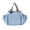 Blue, variant on Convertible Tote Backpack Large Capacity Women Shoulder Bag Casual Crossbody Bag for Cosmetics Diaper Travel Work Use