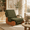 Green, variant on Modern Upholstered Glider Rocker, Adjustable Recline & Hidden Footrest, Soft Chenille Fabric Nursery Chair , Comfy Lounge Chair for Living Room & Bedroom (Beige)