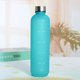 thumbnail image 3 of Eigraketly Botella de agua de 1000ml, vaso portátil para exteriores, tapa de acero inoxidable, taza para beber, reutilizable, para estudiantes, escuela, Kits de desorden para acampar Azul Eigraketly OD028155-02, 3 of 6