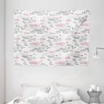 thumbnail image 1 of Ethnic Tapestry, Great Wall of China Folk Motif with Authentic Dragons and Local Men Culture Print, Wall Hanging for Bedroom Living Room Dorm Decor, 80W X 60L Inches, Dark Grey Red, by Ambesonne, 1 of 2