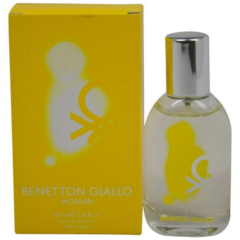 Benetton Giallo For Women Perfume Eau De Toilette 1.0 oz 30 ml