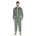 thumbnail image 6 of joogoo Highland Cattle Christmas Unisex Adults Onesies Pajamas Jumpsuits L, 6 of 7