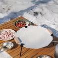 thumbnail image 4 of Outdoor Coated Hexagonal Grill Pan 41cm Thickened Non-Stick Multi-Purpose Griddle, 4 of 8