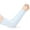 Blue, variant on 3 Pairs Arm Sun Sleeves Cooling Arm Sleeves Cover UV Sun Protection Driving Arm Sleeves with Thumb Holes