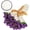 Purple, variant on ROSEKIND Crochet Rose Bouquet Blanket, Knitted Throw with 3D Rose Flower Design, Soft Decorative Blanket for Sofa, Chair or Shawl, Red