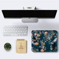thumbnail image 3 of Vintage Floral Flower Pattern Mouse Pad, Floral Print Art Abstract Mouse Pad, Waterproof Mouse Pad Non-Slip Rubber Base MousePads for Office Laptop Computer, 3 of 6