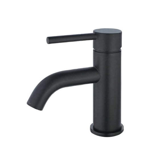 Fauceture Concord Single Handle Monoblock Lavatory Faucet, Matte Black