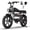 T73-Black, variant on Tamobyke T73PROMAX Electric Bike for Adults, Peak 3000W 37.5mph 48V 36.4Ah Dual Motor Battery E-Mountain Bike,20" Fat Tire UL2849