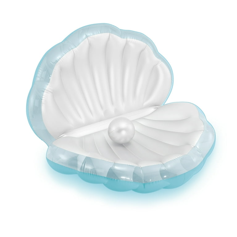 Clam shell pool float top walmart