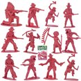thumbnail image 2 of Lynkaye 60 PCS Varias pose de vaquero Figunes de juguete indio para niños Cumpleaños de niños, nativo AM Lynkaye Lynkaye, 2 of 2