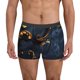 thumbnail image 1 of Fotbe Elegant Gold Scrollwork Calzoncillos Tipo Boxer con Bolsa de Soporte Total para Hombre, X-Temp Fresco, Transpirable y de Secado Rápido-X-Large, 1 of 5