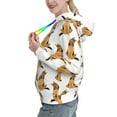 thumbnail image 2 of Xecao German Shepherd Dog Pattern Hoodies for Women Sweatshirts Long Sleeve Sweatshirts Pullover Outfits with Pocket-Large, 2 of 7