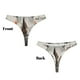 thumbnail image 3 of Balery Polka Dot Rhino Welcome Tangas de Algodón para Mujer con Estampado – Ropa Interior Sexy, Transpirable, G-string-4X-Large, 3 of 6