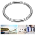 thumbnail image 3 of Boat Round Rings, Corrosion Resistant Sailing Rings Simple Rustproof Stainless Steel Convenient  for Boat Rigging for Yoga 8x50mm/0.3x2in,8x60mm/0.3x2.4in,8x70mm/0.3x2.8in, 3 of 7