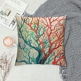 thumbnail image 2 of PIKWEEK  Stony Corals Throw Pillow Cover Watercolor Cute Sea Aquatic Colored Life Pillow Case Square Cushion Decorative for Couch Bed Home, 2 of 5