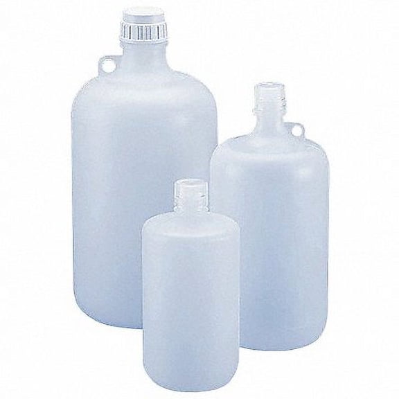 Lab Safety Supply Jug,PP,3.974L,Screw On 49H026