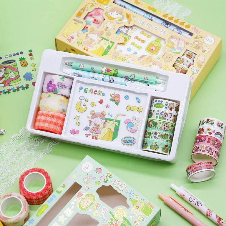 5x Washi Tape Set Masking Tape Cute DIY Stickers School Suppliers  Stationery Art