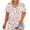 Multicolor, variant on Cavosen Shirts for Women Short Sleeve Dressy Summer Oversized Tees Pullover Tunic V Neck Casual Loose T Shirts Floral Print Trendy Blouse Beach Resort Comfy Going out Tops XL