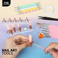 thumbnail image 7 of KAQ Nail Art Tools, Nail Brush, 15 PCS Nail Art Brushes, 5 PCS Nail Dotting Tool, Nail Stand, Nail Holder For Painting Nails, Press On Nail Stand, Nail Tools, Nail Design Tools, 7 of 7