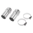 thumbnail image 1 of Accesorios de manguera de acero inoxidable 304 Unique Bargains, ajuste de compresión macho de rosca BSPT de 1" para aire, agua, aceite, gas y combustible, 1 juego 1.57"OD-1.2"BSPT, 1 of 6