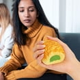 thumbnail image 7 of Rirozkan Squishies Sensory Stress Toys, Slow Rising Soft Fidget, Simulation Cream Puff Bread, Stress Relief Squeeze for Anxiety, 7 of 7