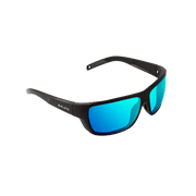 BAJIO Rigolets Black Matte | Blue Mirror Glass Sunglasses