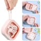 thumbnail image 3 of Organizador portátil pequeño para corbatas de pelo, 2 uds., puede ser apilable, almacenamiento de cajas para el cabello o organizador de artículos pequeños en el escritorio, 3 of 6