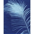 thumbnail image 3 of Burkhart, Monika 12x14 Black Modern Framed Museum Art Print Titled - Indigo Feathers III, 3 of 5