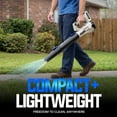 thumbnail image 2 of Sun Joe 20V ECOSHARP Cordless X20 Compact Leaf Blower, Batteries, Charger, X20-BLOWER-2AX2, 2 of 10