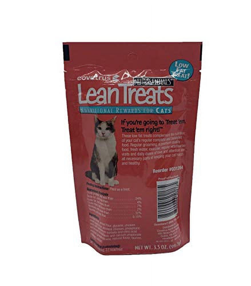 Nutrisential Lean Treats for Cats Soft Cat Treats for Small Medium Large Cats Nutritional Low Fat Bite Size Feline Treats Chicken Flavor 3 Pack 3.5oz Walmart