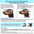 thumbnail image 3 of Collar con forma de cabeza de perro sin corteza, suave y sin tirones, para perros de tamaño mediano y grande, 3 of 8