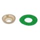 thumbnail image 3 of 30 Unids Ojos de Seguridad Redondo con Arandes Plástico Transparente para Fabricación de Muñecas Títeres - Verde, 24mm Sunnimix Ojos claros de seguridad, 3 of 8