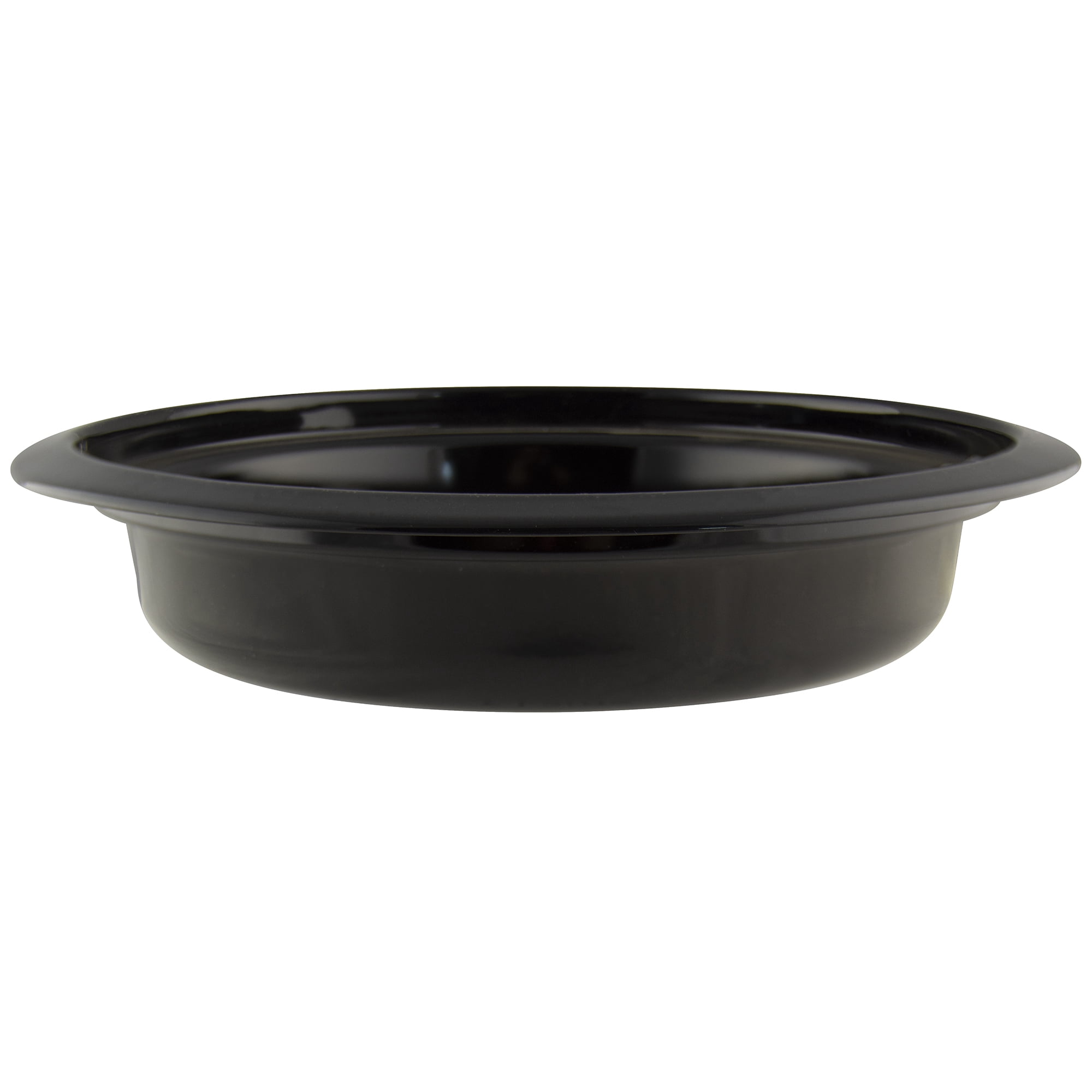 Range Kleen P110 Style F One Large Heavy Duty Black Porcelain Drip Bowl