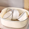 thumbnail image 4 of Strainers And Colanders Fruit Strainer Versatile Double Layer Drain Basket Cleaning Bowls Colander Set For Wash Rice Fruits Vegetables Clean, 4 of 6