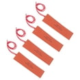 thumbnail image 2 of Rubber Heating Mat, Easy To Use Silicone Rubber Heating Pad High Efficiency 12V 20W  For Industrial Equipment, 2 of 8