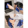 thumbnail image 4 of Gadgetime USA Crystal Clear Reusable Microfiber Cloth – Ultra-Soft, Washable & Durable Blue Wipes for Glasses, Screens, Phones, Mirrors, Lenses & Jewelries, 4 of 6