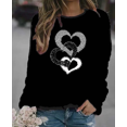 thumbnail image 1 of Round Neck Sweatshirt Printed Christmas Santa Claus Design Comfortable Breathable, 1 of 4