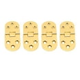 thumbnail image 1 of Bisagras abatibles plegables de 180 grados 4 juegos de bisagras de mesa para máquina de coser, 1 of 12
