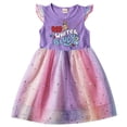 thumbnail image 3 of Bluey Imprimir Niños Niñas Vestido Casual Verano Floral Vestidos Nuevo Partido Princesa De Bola, 3 of 3
