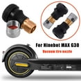 thumbnail image 2 of Tubeless Metal Valve Stem for Ninebot Max G30 G30D/ M365 PRO Scooters, 2 of 7