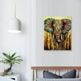 thumbnail image 4 of Autua Elephant Intricate Patterns Canvas Prints Wall Art Decor 12x16 in, 4 of 5