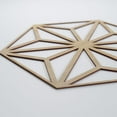 thumbnail image 5 of Ekena Millwork 23 3/8"W x 27 "H x 1/4"T Large Hampton Decorative Fretwork Wood Wall Panels, Hickory, 5 of 18