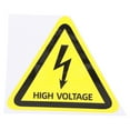 thumbnail image 1 of Adhesivo de advertencia de alto voltaje Etiqueta de peligro de descargas eléctricas Calcomanía de advertencia, 1 of 8
