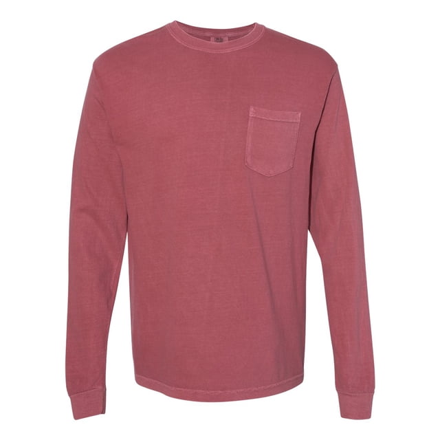 Comfort Colors T-Shirt à Manches Longues pour Adulte avec Poche