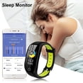 thumbnail image 5 of RV Reloj conectado Mujeres Hombres Niños IP68 Pulsera conectada a prueba de agua Pantalla colorida Reloj inteligente con podómetro de ritmo cardíaco Despertador de sueño Notificaciones para iPhone Huawei Samsung Xiaomi Sony Rojo Verde, 5 of 5