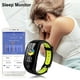 thumbnail image 5 of Reloj conectado para mujeres, hombres, niños, pulsera conectada impermeable IP68, pantalla colorida, reloj inteligente con frecuencia cardíaca, podómetro, sueño, despertador, notificaciones para iPhon, 5 of 5