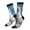 3 Black, variant on Clear Sky Blue Cat Crew Socks for Men & Women, Breathable Casual Athletic Ankle Socks
