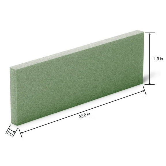 FloraCraft FloraFōM Block Approx 35.8 Inch x 11.9 Inch x 2 Inch Green